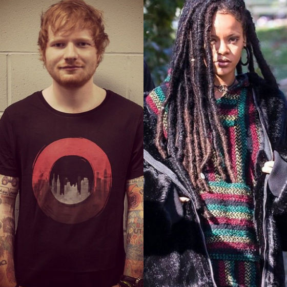 Ed Sheeran, Rihanna Ed Sheeran, Rihanna